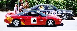 NSX and winning Renntech Mercedes