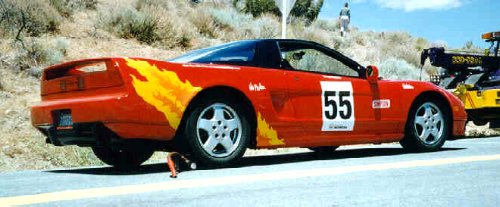 NSX at the Starting Line